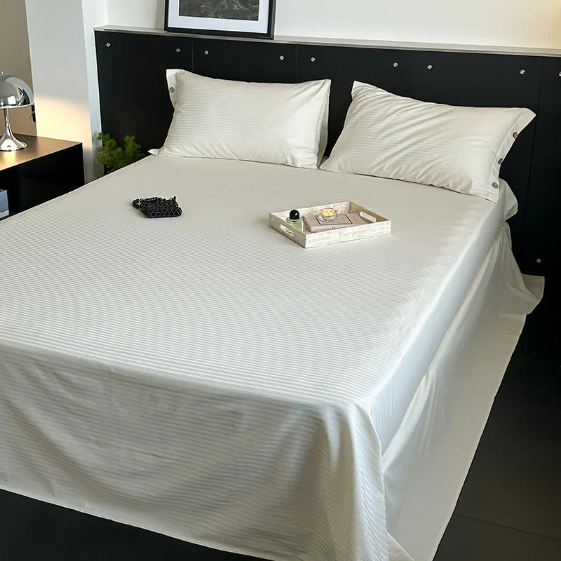 Cotton Satin Bed Sheet Set