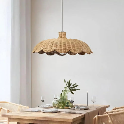 Decorbites™ Handgefertigte Rattan-Hängeleuchten - Chinesischer Stil Beleuchtung für Zuhause, Restaurant & Café