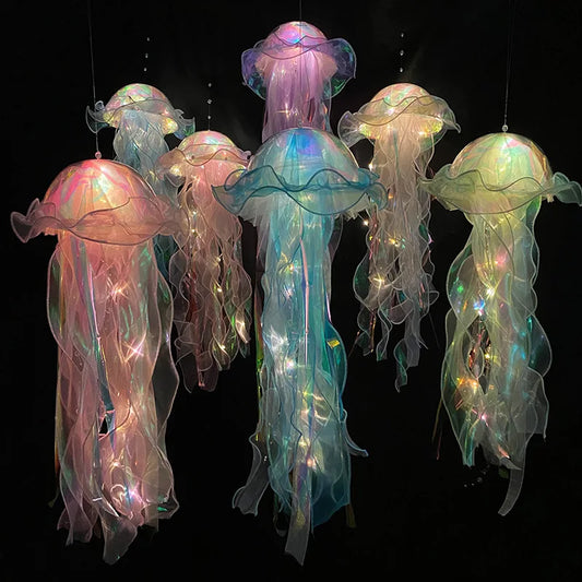 Decorbites™ Qualle-Laterne: Unterwasser-Geburtstagsfeier-Dekoration