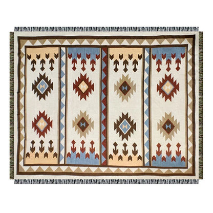 Decorbites™ Geometrische Baumwollgestrickte Sofadecke & Wandteppich
