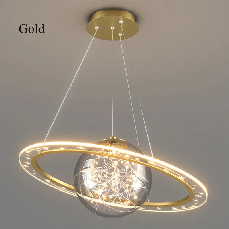 Gold Nordic Pendant Lamp