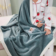 Decorbites™ Kinder-Flanell-Nickerchen-Decke - Leicht & Gemütlich Einzelbettüberwurf