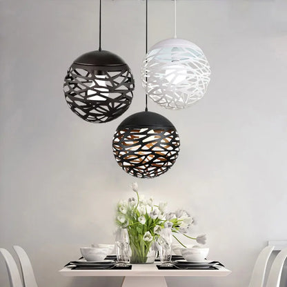 Decorbites™ Kelly Anhängerlampe: Vintage Kugel-Lampe Kronleuchter für industrielle Heimdekoration
