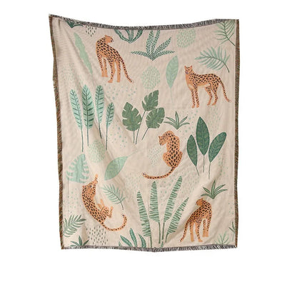DecorBites™ Double-sided Ethnic Tapestry Sofa Blanket