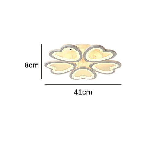 Decorbites™ 5-Lichtiges Acryl-LED-Deckenleuchter für modernes Wohnzimmer und Schlafzimmer