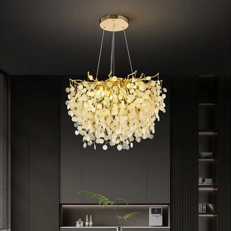 Crystal LED Ceiling Chandelier 120cm Diameter