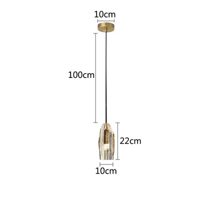 Decorbites™ Kristall-Kupfer-Lüster: Elegantes amerikanisches Design für Wohnzimmer, Schlafzimmer und Arbeitszimmer