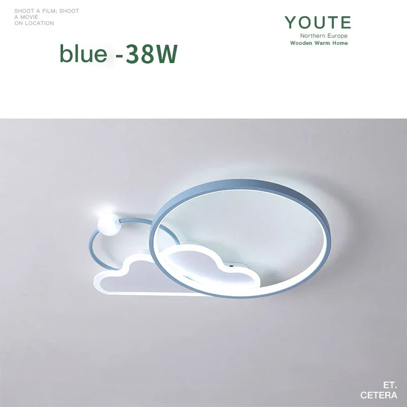 Decorbites™ Kinder-LED-Deckenleuchte: Moderner Kinderzimmer-Kronleuchter für das Schlafzimmer, smarte Cartoon-Lampe