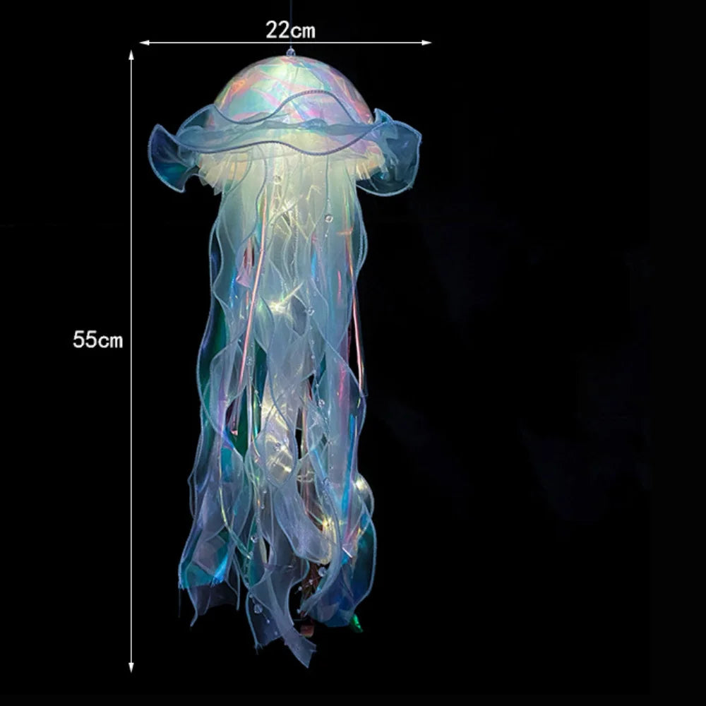 PVC Jellyfish Lantern Night Light