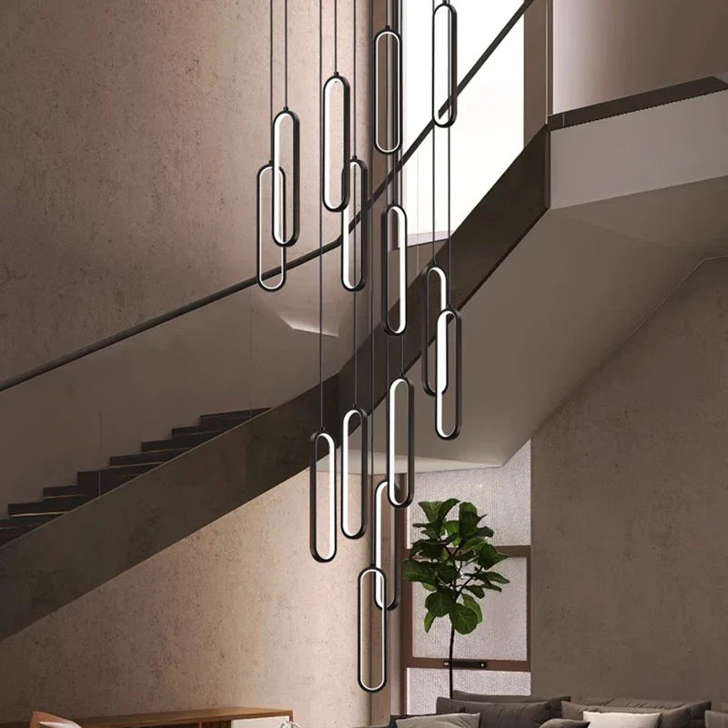 DecorBites™ LED Pendant Chandeliers for Living Room Staircase Indoor Lighting