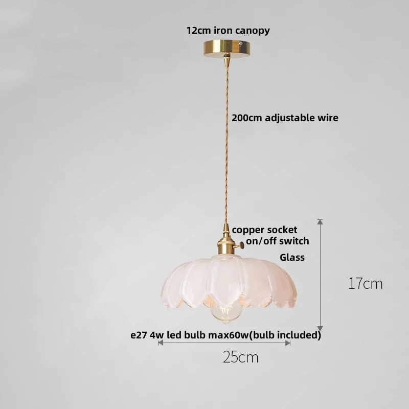 Decorbites™ Glas-LED-Pendantleuchte mit Holzgriff - Moderne nordische Hängelampe