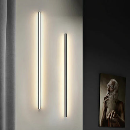 Decorbites™ LED-Wandleuchte Dimmer-Schalter Schwarz Gold Weiß Metall Wandlampen Schlafzimmer Ganglampe