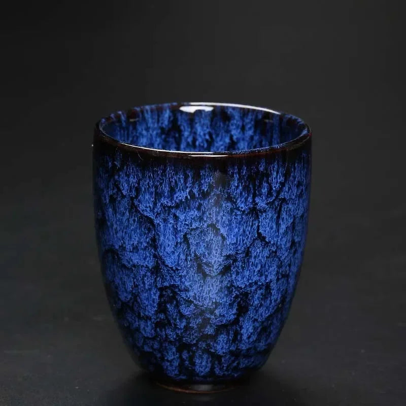 DecorBites™ Japanese Kiln Change Ceramic Tea Cup Set 250ml