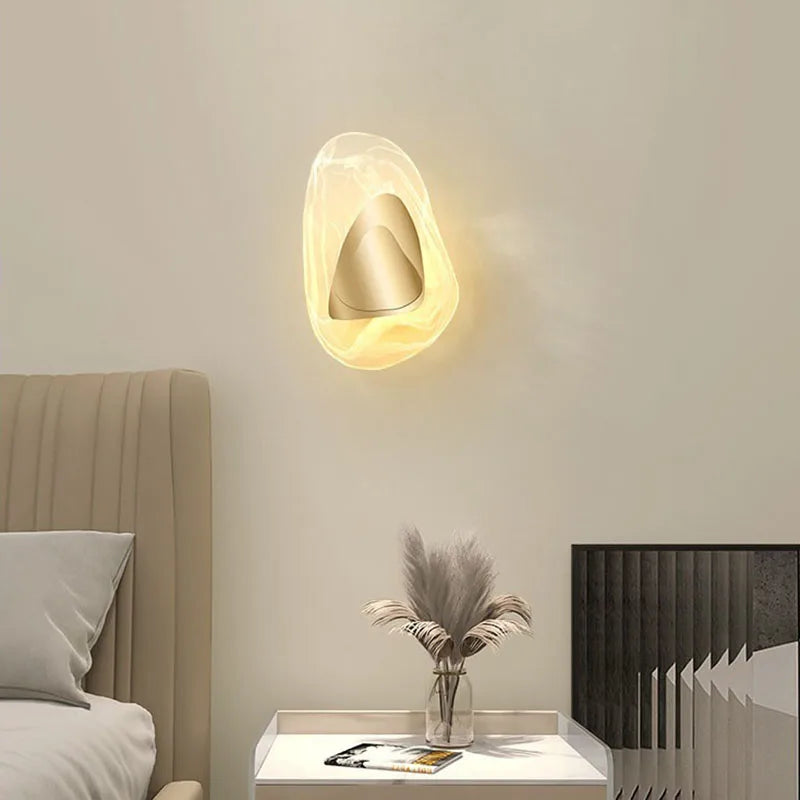 Decorbites™ Kristall-Wandleuchte: Moderne Luxus-Dekoration für das Schlafzimmer, kreative LED-Beleuchtung für das Wohnzimmer