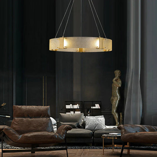Decorbites™ Gold LED Kronleuchter für luxuriöse Wohnzimmerbeleuchtung