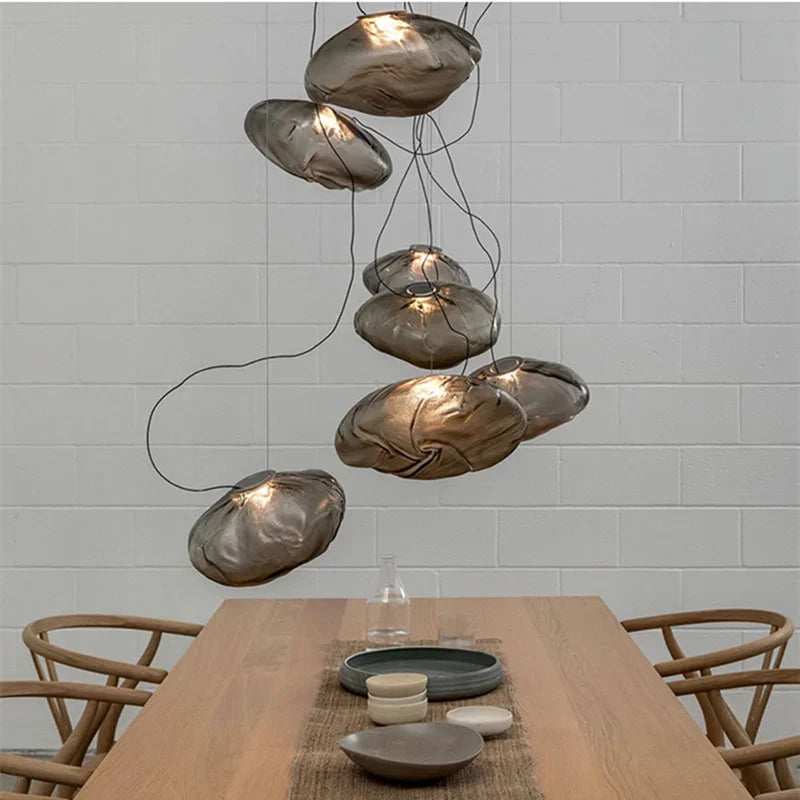 Decorbites™ Wolken-Glas-Hängeleuchten | Nordisch Moderne Geblasene Kristall-Hängelampen