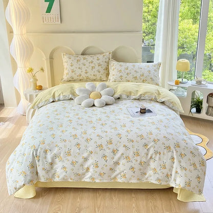 Decorbites™ Baumwoll-Bettwäsche-Set mit Druck für süßen, gemütlichen Schlaf