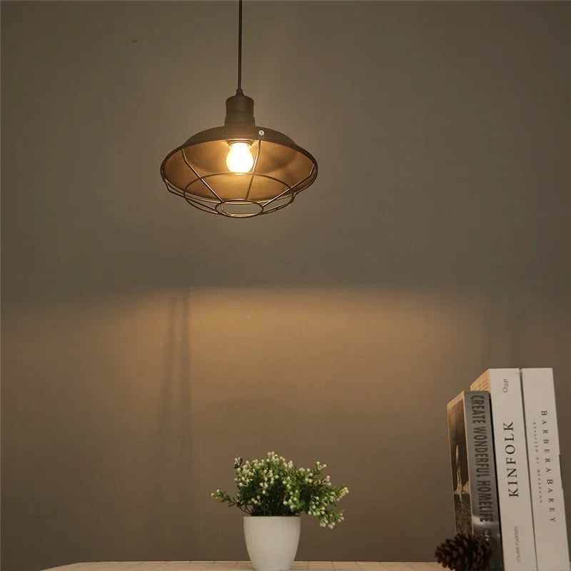 Decorbites™ Eisen-Hängeleuchten: Ländlich retro personalisierte Topfdeckel-Chandelier