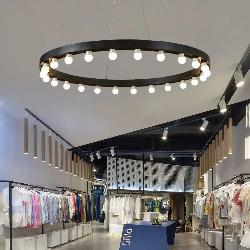 Decorbites™ Industrielle Duplex-Treppenhaus-Pendantleuchte für Wohnzimmer, Hotellobby oder Geschäftsraum