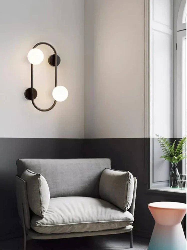 Decorbites™ Messing-LED-Wandleuchte für Schlafzimmer, Wohnzimmer, Hotel – Moderne dekorative Beleuchtung