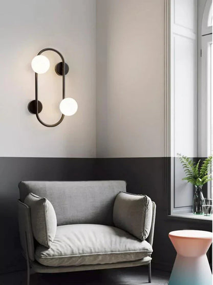 Decorbites™ Messing-LED-Wandleuchte für Schlafzimmer, Wohnzimmer, Hotel – Moderne dekorative Beleuchtung