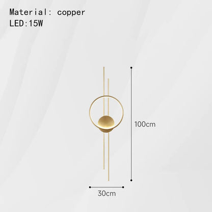 Decorbites™ LED Wandlampen: Elegante minimalistische Wandlampe mit 3 Dimmmodi