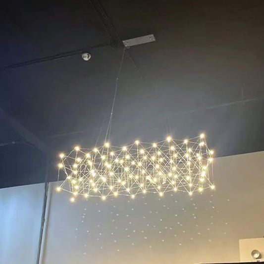 Decorbites™ Elegante Edelstahl-Lüster für moderne Räume