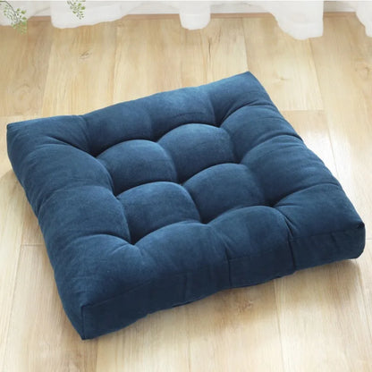 DecorBites™ Inyahome Square Floor Pillow Thick Cushion for Meditation, Yoga, Outdoor, Office