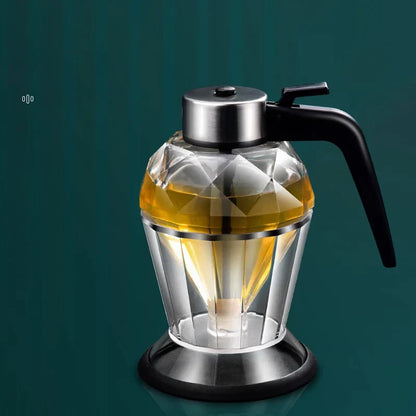 Decorbites™ Diamantglas-Sirup-Honig-Spender Küchen-Gewürzbehälter Glas