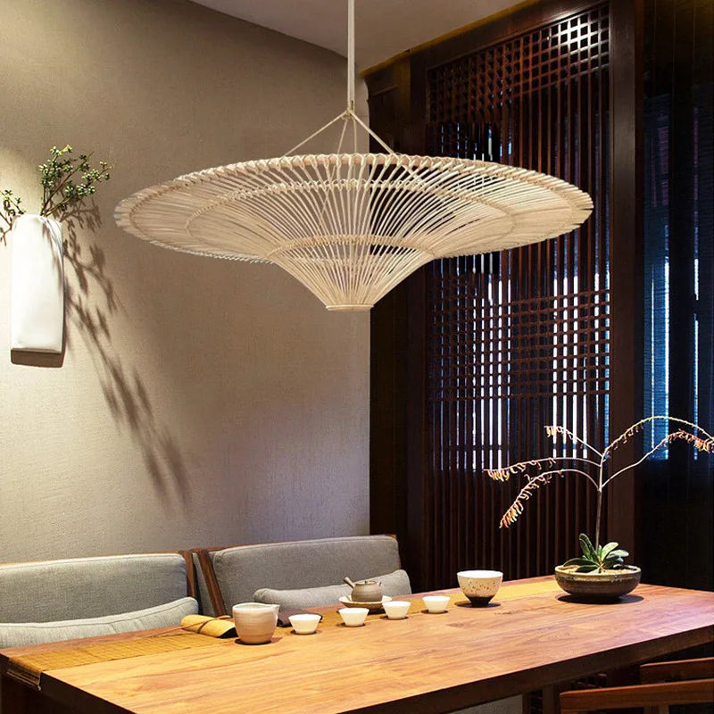 Decorbites™ Handgefertigte Rattan-Wickler-Lüster für die Dekoration von Zuhause und Geschäft