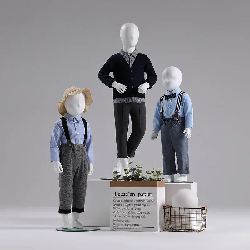 Decorbites™ Kinder-Ganzkörper-Manekins für Kindermodegeschäfte - Kinder-Displayständer