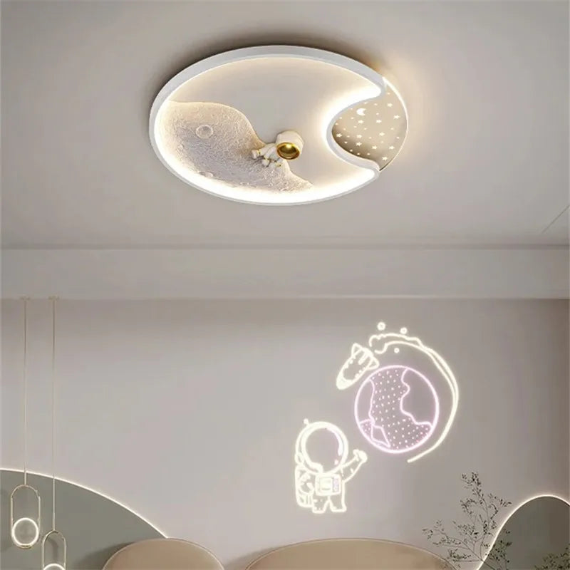 Decorbites™ Kinder-Astronaut-LED-Mondlicht für fantastische Augenpflege im Schlafzimmer oder Wohnzimmer