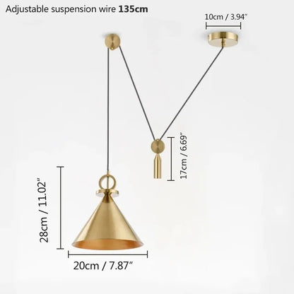 DecorBites™ Adjustable Linear Pendant Lights for Home, Bar & Restaurant Decor