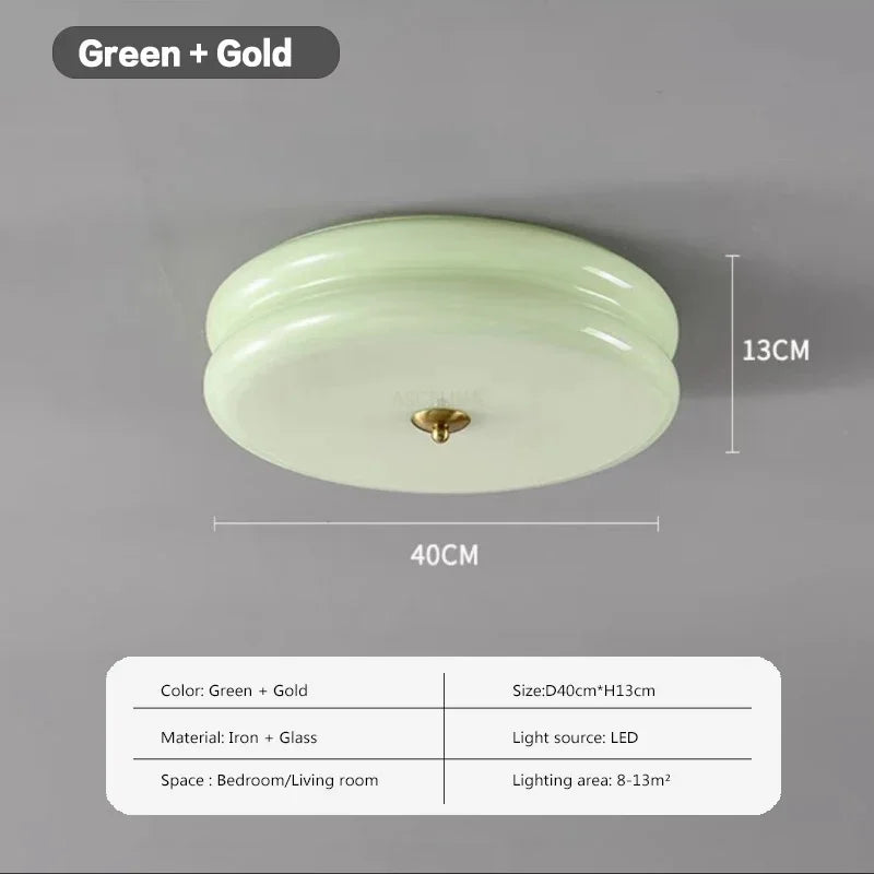 Decorbites™ Doppelt geschichtete Glas-LED-Deckenleuchten für Heimdekoration und Beleuchtungseinrichtungen
