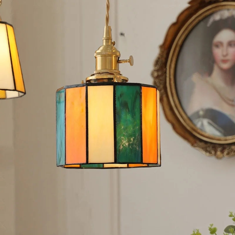 Decorbites™ Kupferknopf-Schalter LED-Hängeleuchte, verstellbare Glas-Esszimmerbeleuchtung