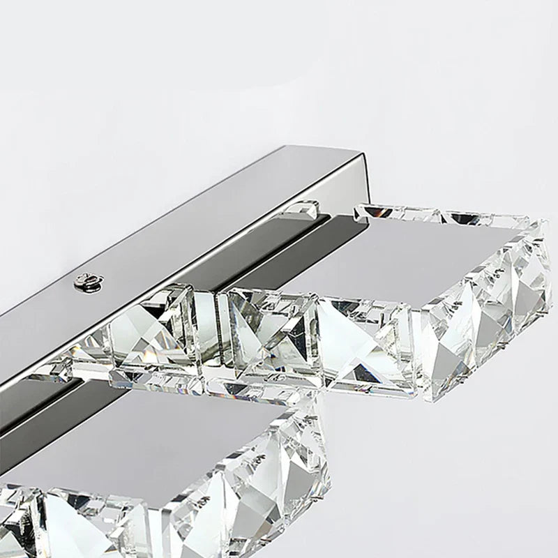 Decorbites™ Crystal-LED-Spiegelscheinwerfer: Moderne Badezimmer-Wandleuchte aus Edelstahl-Beleuchtungseinrichtungen