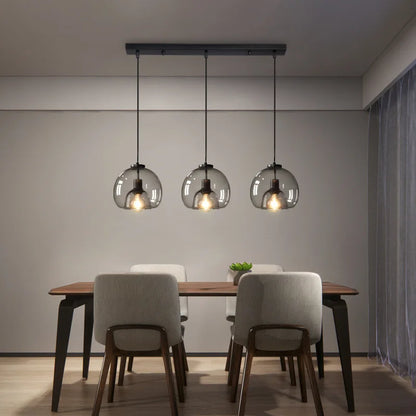 Decorbites™ Glas-Pendentleuchten: Stilvolle LED-Kronleuchter für Esstisch, Küche und Restauranttische