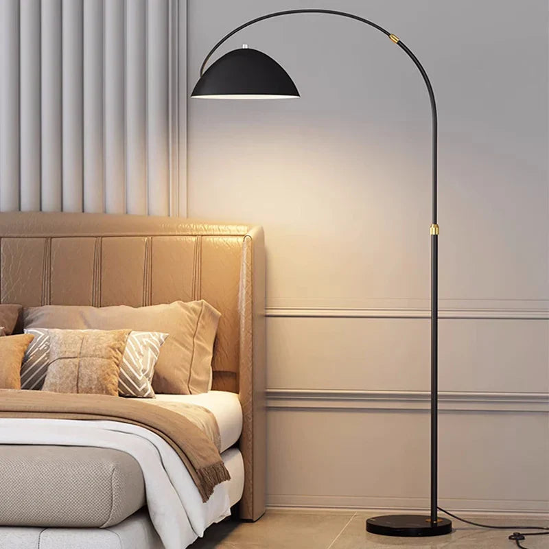 DecorBites™ Designer Marble Floor Lamp for Luxury Living Room Lighting