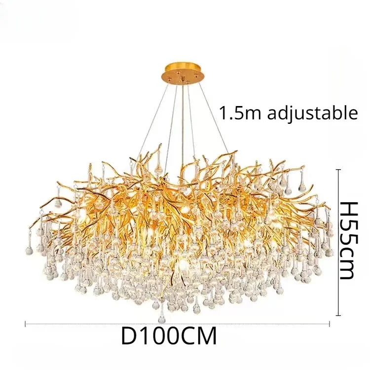 Luxury Crystal Ceiling Chandelier