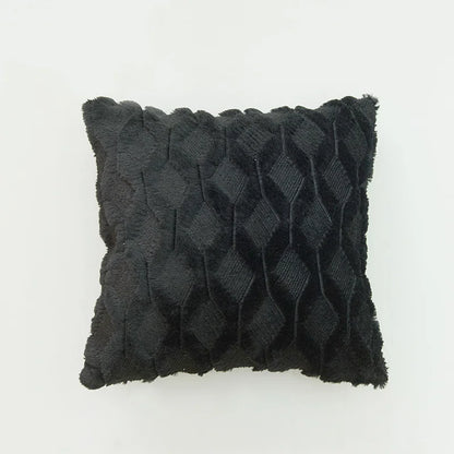 DecorBites™ Diamond Solid Embroidery Cushion Cover - Modern Home Decor