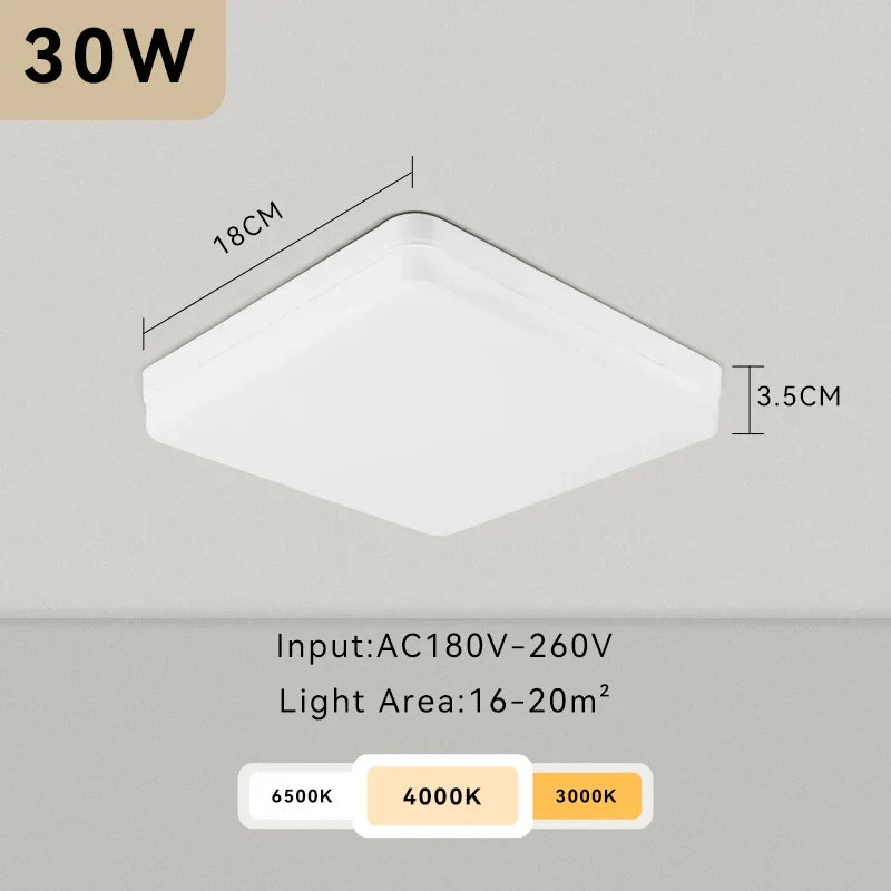 Decorbites™ LED-Deckenleuchter: Modernes 220V-Leuchten für das Wohnzimmer mit ultradünnem Design