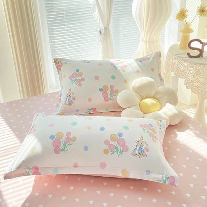 Decorbites™ Baumwoll-Bettwäsche-Set mit Druck für süßen, gemütlichen Schlaf
