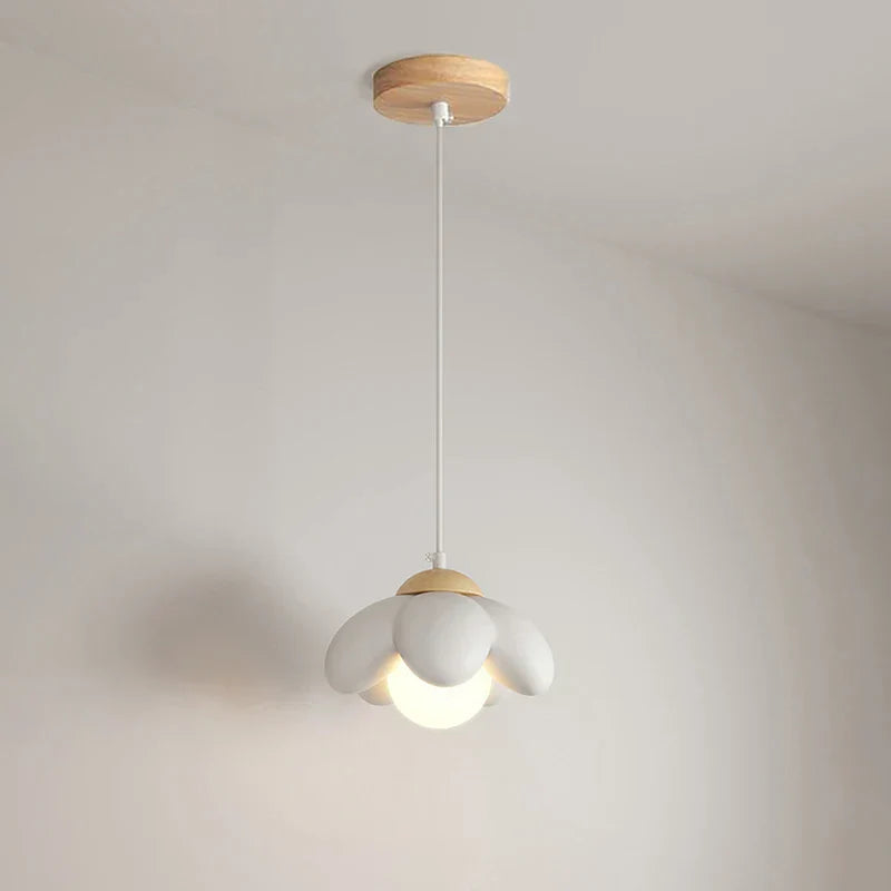Decorbites™ Sahneblumenanhängerleuchte: Moderner nordischer Stil-Lüster für Schlafzimmer & Wohnzimmer