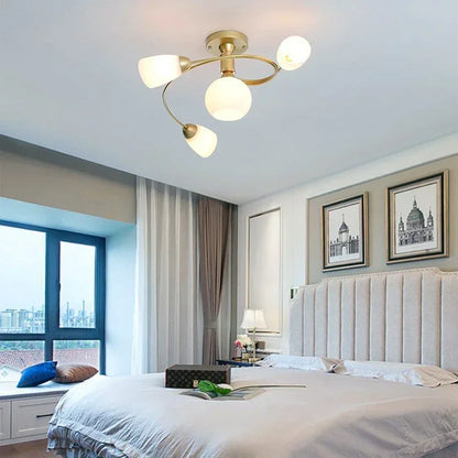 DecorBites™ Glass Ball LED Chandeliers for Room Pendant Lights