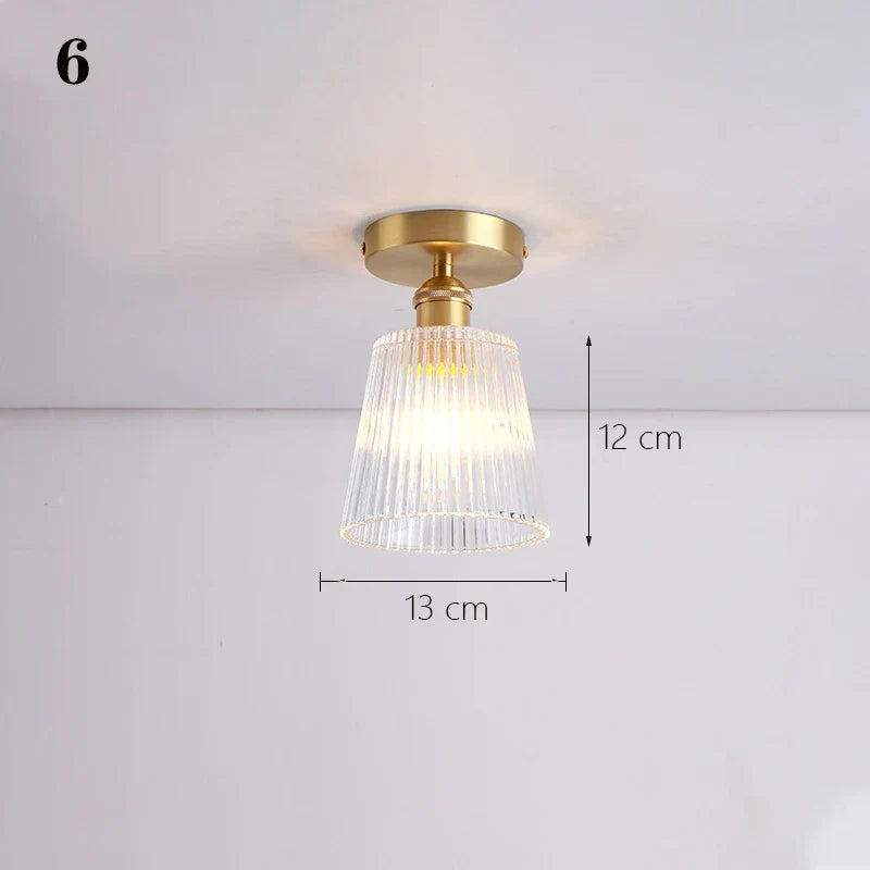 Decorbites™ Glas-Schirm-Hängeleuchte für Küchen-Gang-Schlafzimmer LED-Leuchten-Armaturen