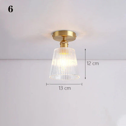 Decorbites™ Glas-Schirm-Hängeleuchte für Küchen-Gang-Schlafzimmer LED-Leuchten-Armaturen