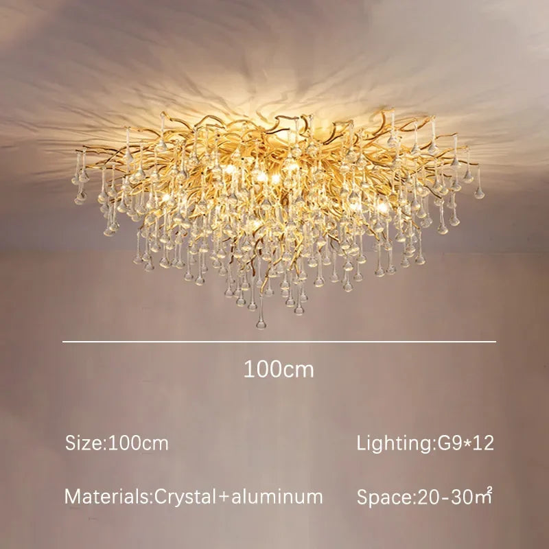 Luxury Crystal Ceiling Chandelier