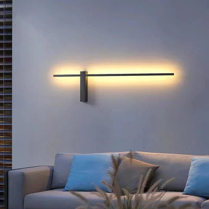 Decorbites™ LED Wandlampen: Moderne Schwarz-Weiß Aluminium Wandlampe für Wohnzimmer Schlafzimmer