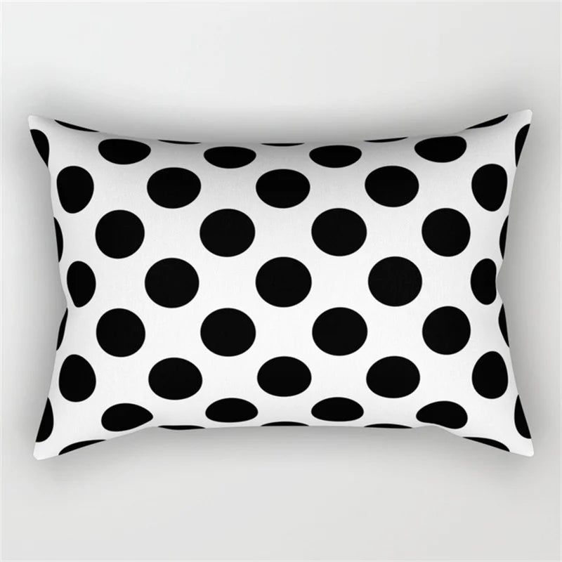 Decorbites™ Geometrisches Wellenlinien-Taljen-Kissenbezug-Set