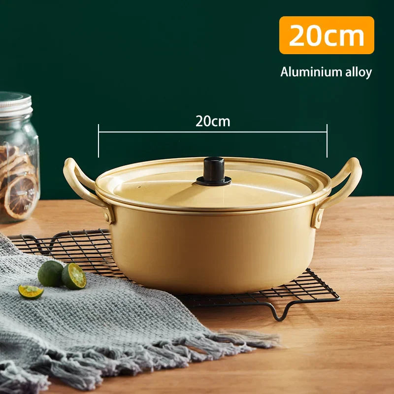 Aluminum Double Ear Soup Pot